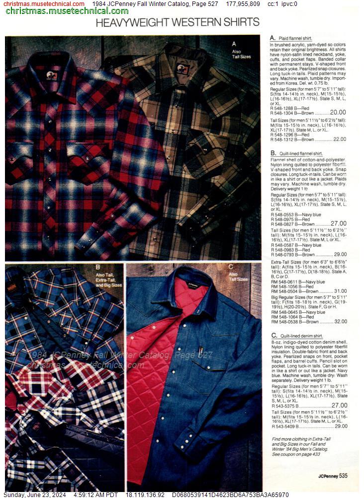 1984 JCPenney Fall Winter Catalog, Page 527