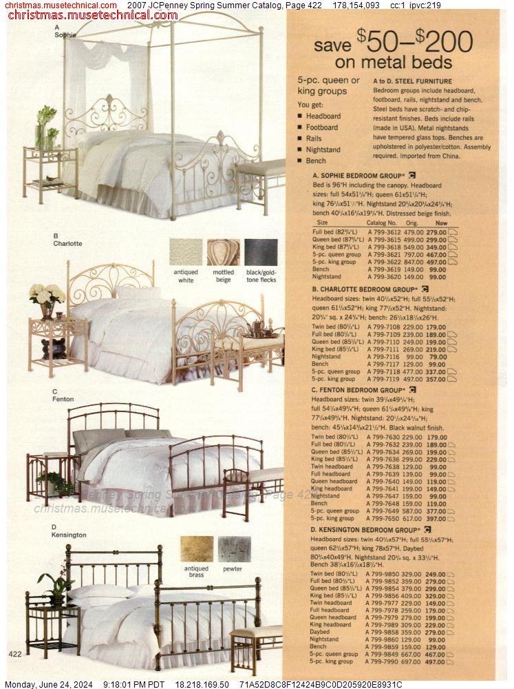 2007 JCPenney Spring Summer Catalog, Page 422