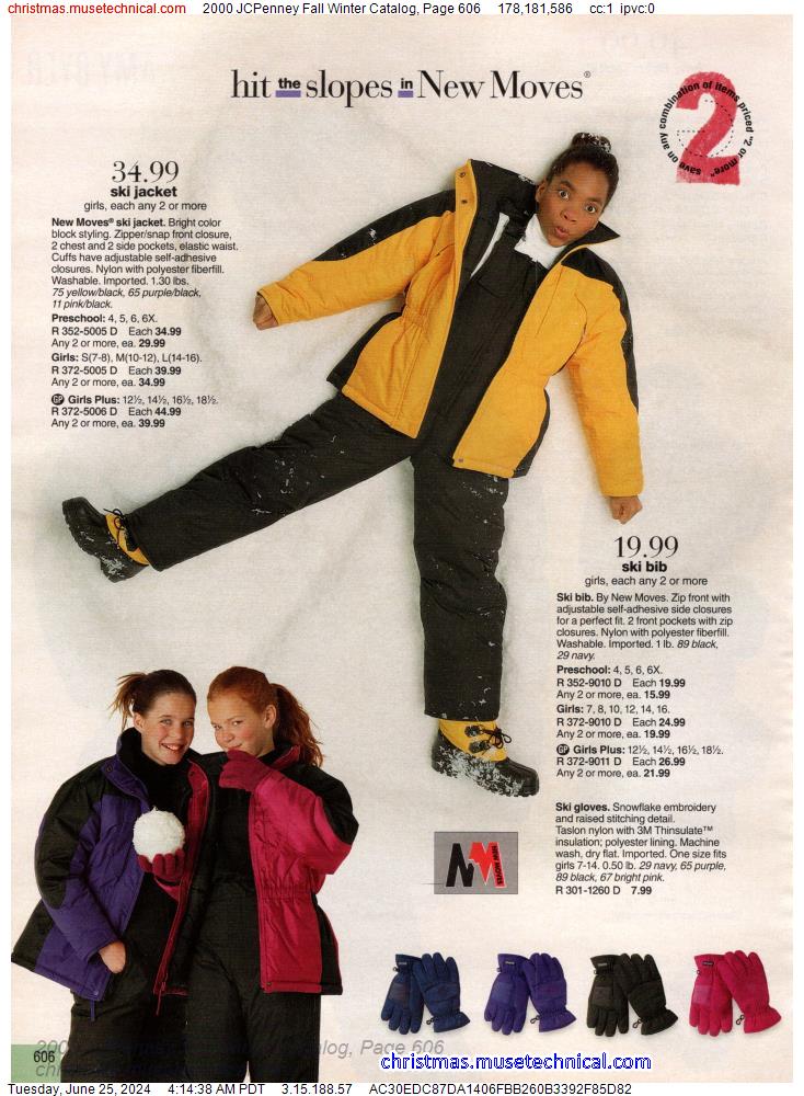 2000 JCPenney Fall Winter Catalog, Page 606