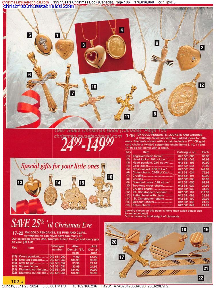1997 Sears Christmas Book (Canada), Page 106