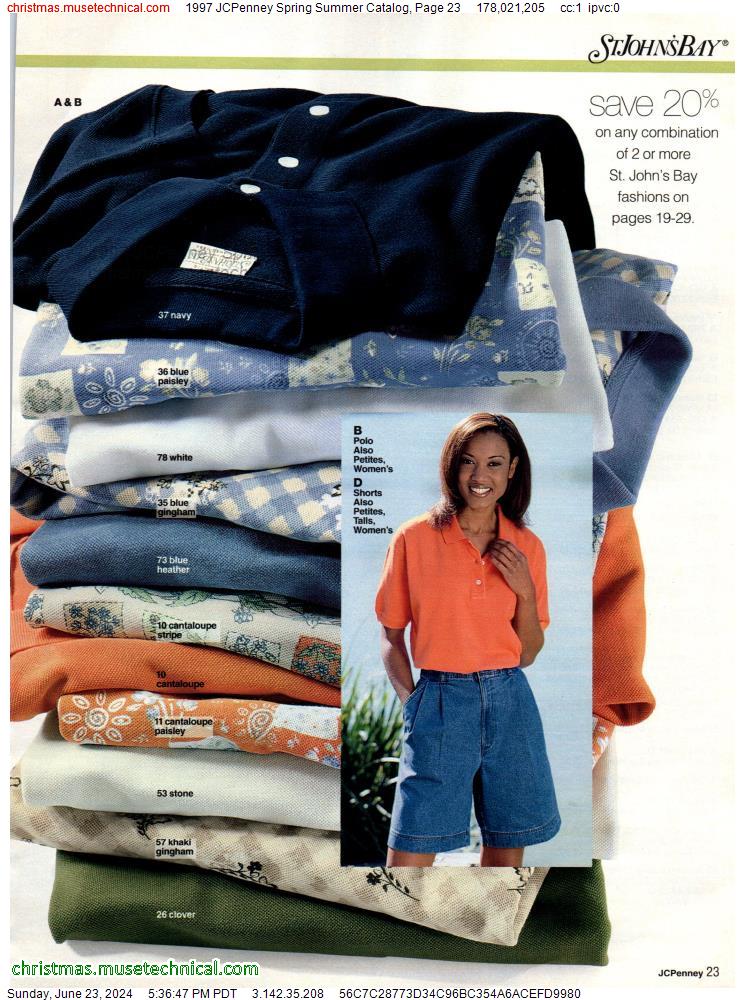 1997 JCPenney Spring Summer Catalog, Page 23