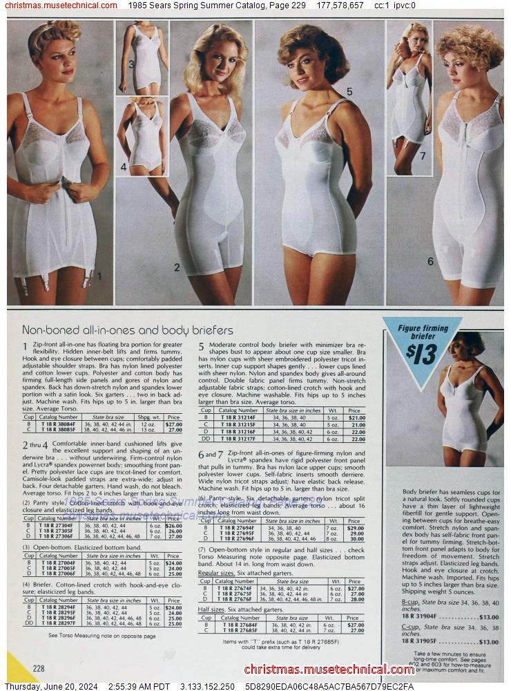 1985 Sears Spring Summer Catalog, Page 229