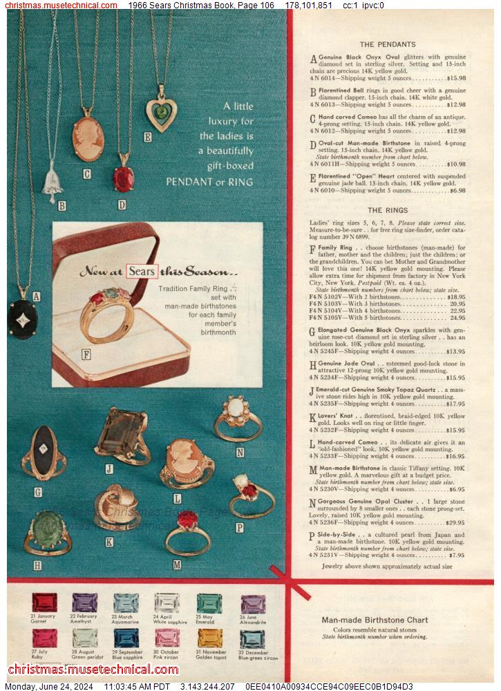 1966 Sears Christmas Book, Page 106