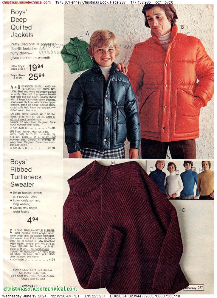 1973 JCPenney Christmas Book, Page 287