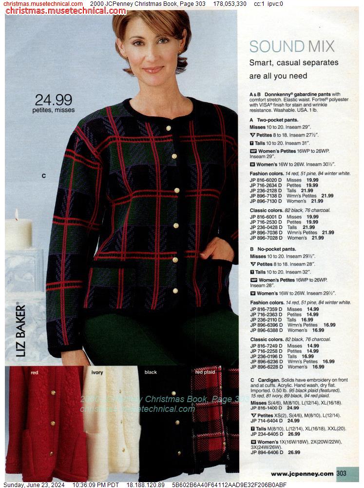 2000 JCPenney Christmas Book, Page 303