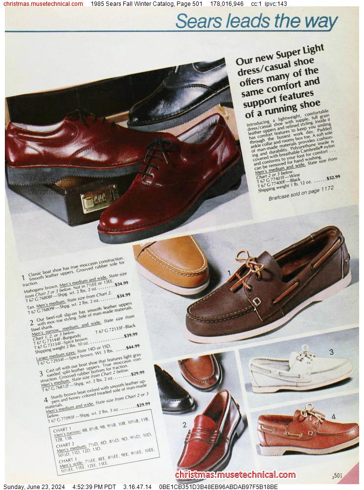 1985 Sears Fall Winter Catalog, Page 501