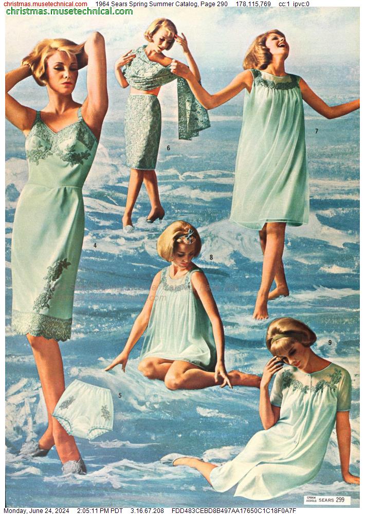 1964 Sears Spring Summer Catalog, Page 290