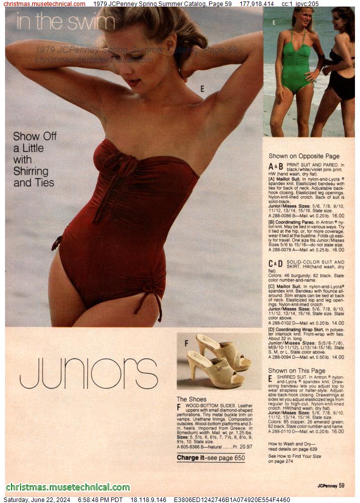 1979 JCPenney Spring Summer Catalog, Page 59