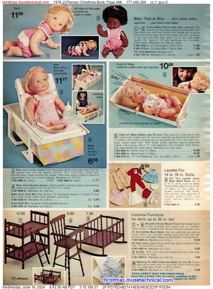 1976 JCPenney Christmas Book, Page 496