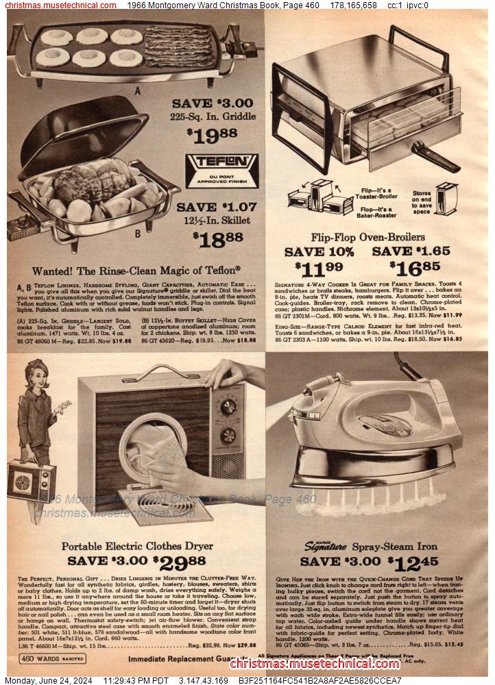 1966 Montgomery Ward Christmas Book, Page 460