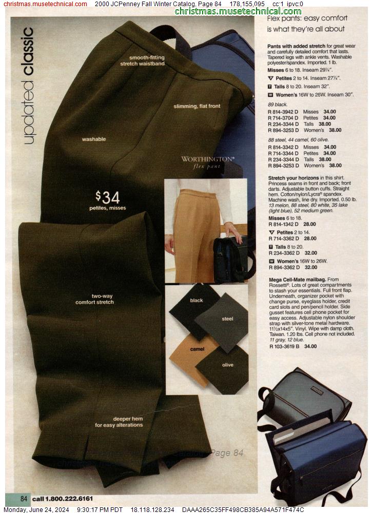 2000 JCPenney Fall Winter Catalog, Page 84