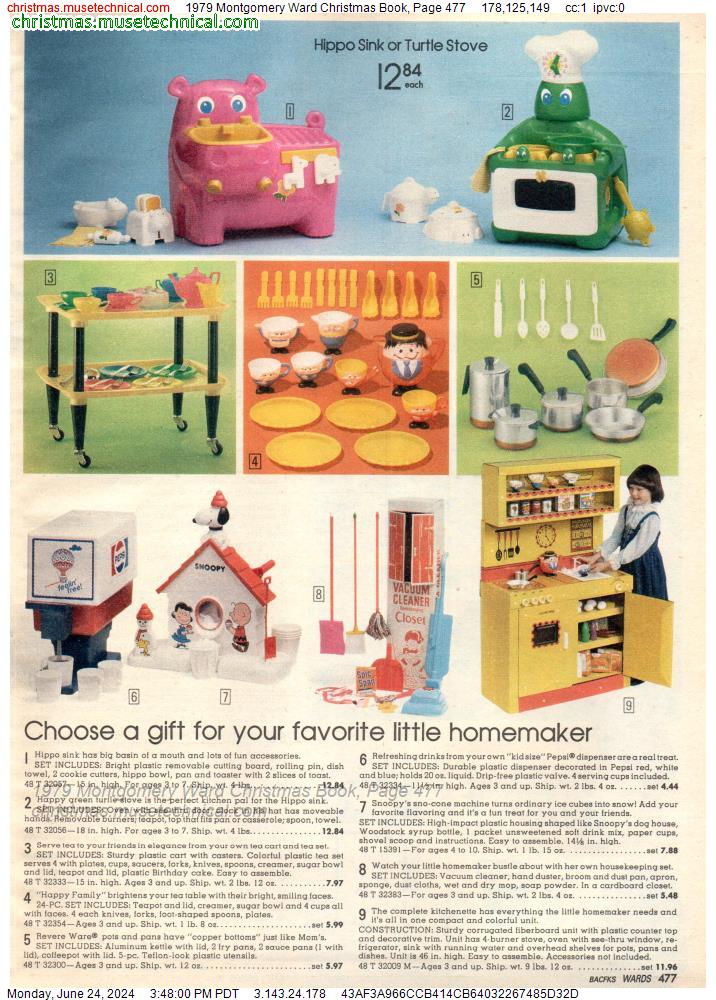 1979 Montgomery Ward Christmas Book, Page 477