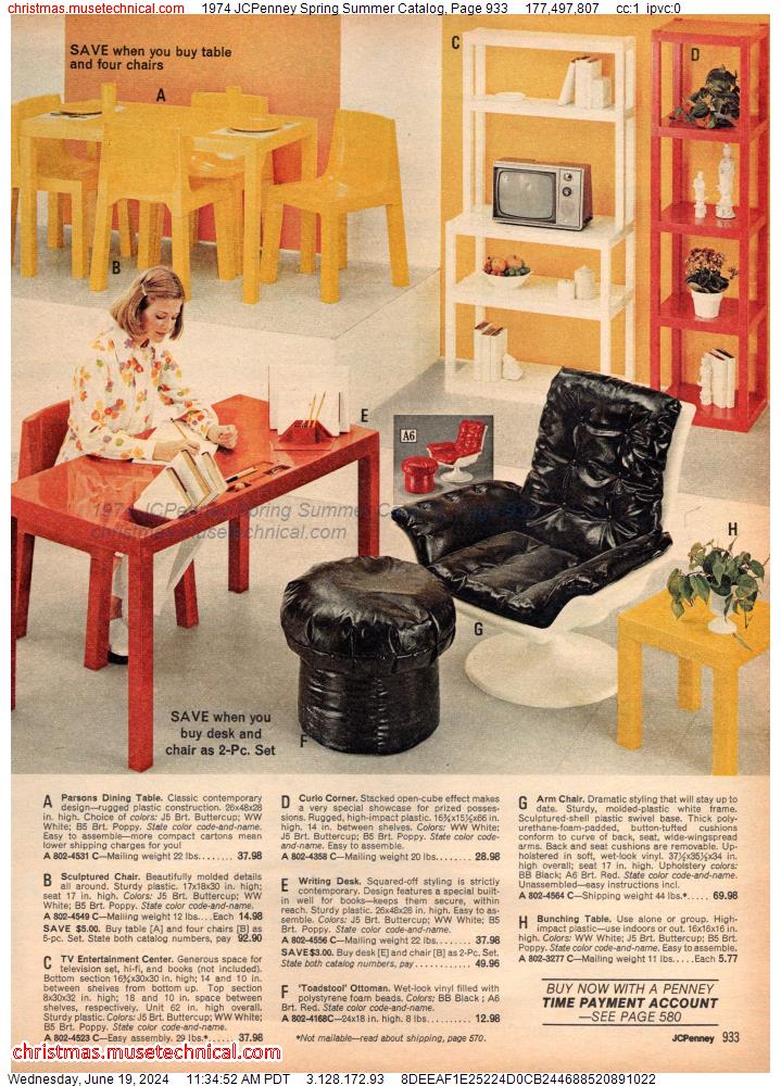 1974 JCPenney Spring Summer Catalog, Page 933