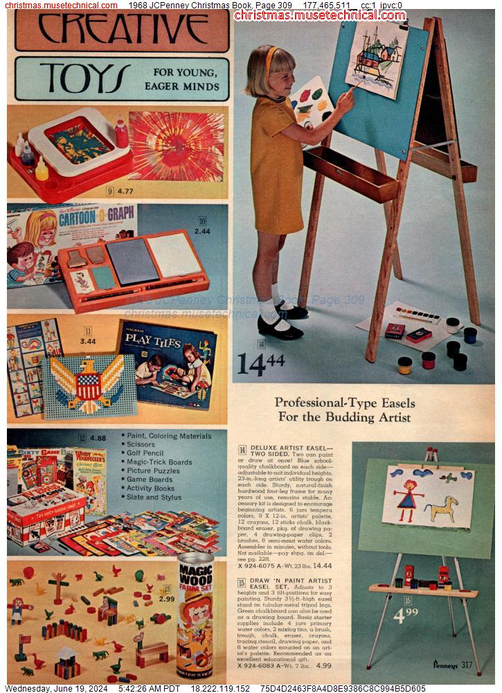 1968 JCPenney Christmas Book, Page 309