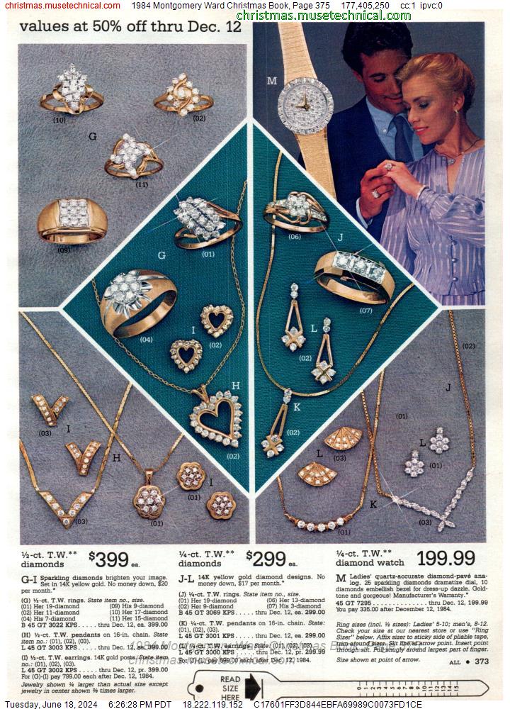 1984 Montgomery Ward Christmas Book, Page 375