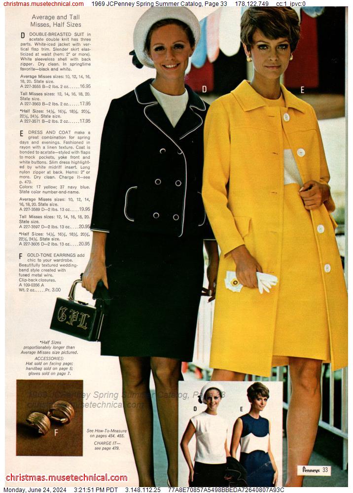 1969 JCPenney Spring Summer Catalog, Page 33