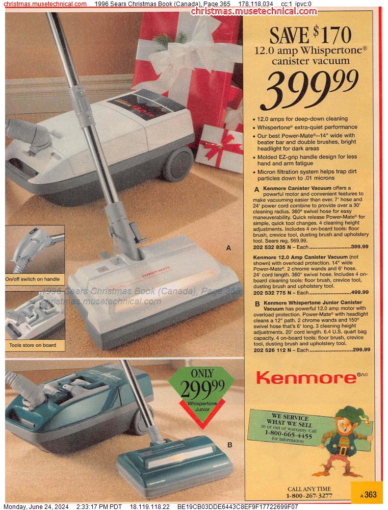 1996 Sears Christmas Book (Canada), Page 365