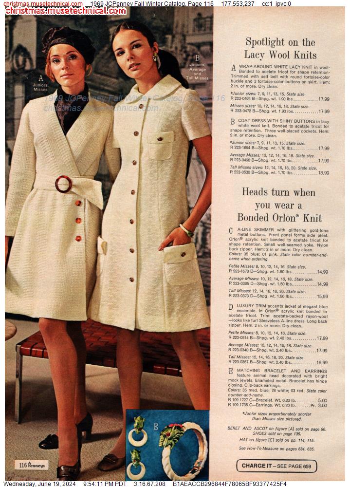 1969 JCPenney Fall Winter Catalog, Page 116