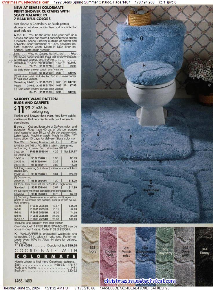 1992 Sears Spring Summer Catalog, Page 1467
