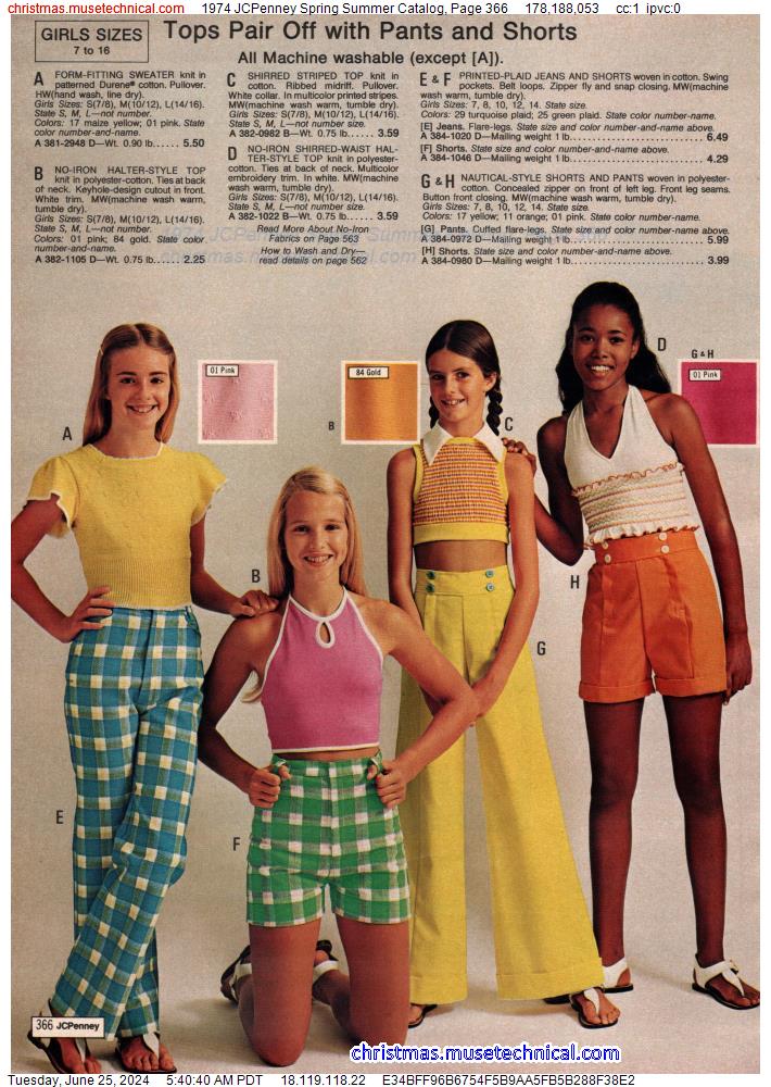 1974 JCPenney Spring Summer Catalog, Page 366