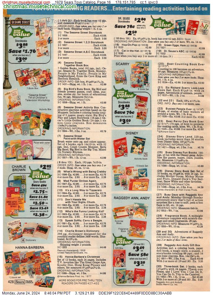 1978 Sears Toys Catalog, Page 16