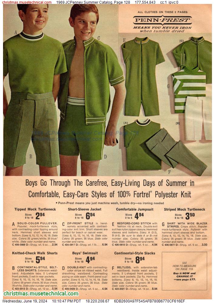 1969 JCPenney Summer Catalog, Page 128