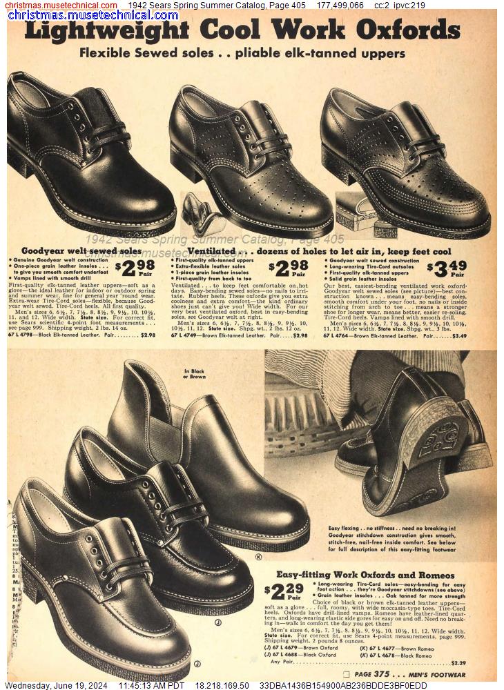 1942 Sears Spring Summer Catalog, Page 405