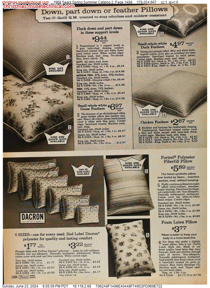 1968 Sears Spring Summer Catalog 2, Page 1488