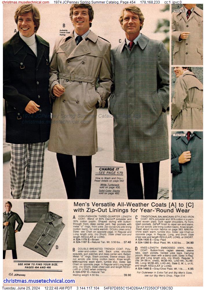1974 JCPenney Spring Summer Catalog, Page 454