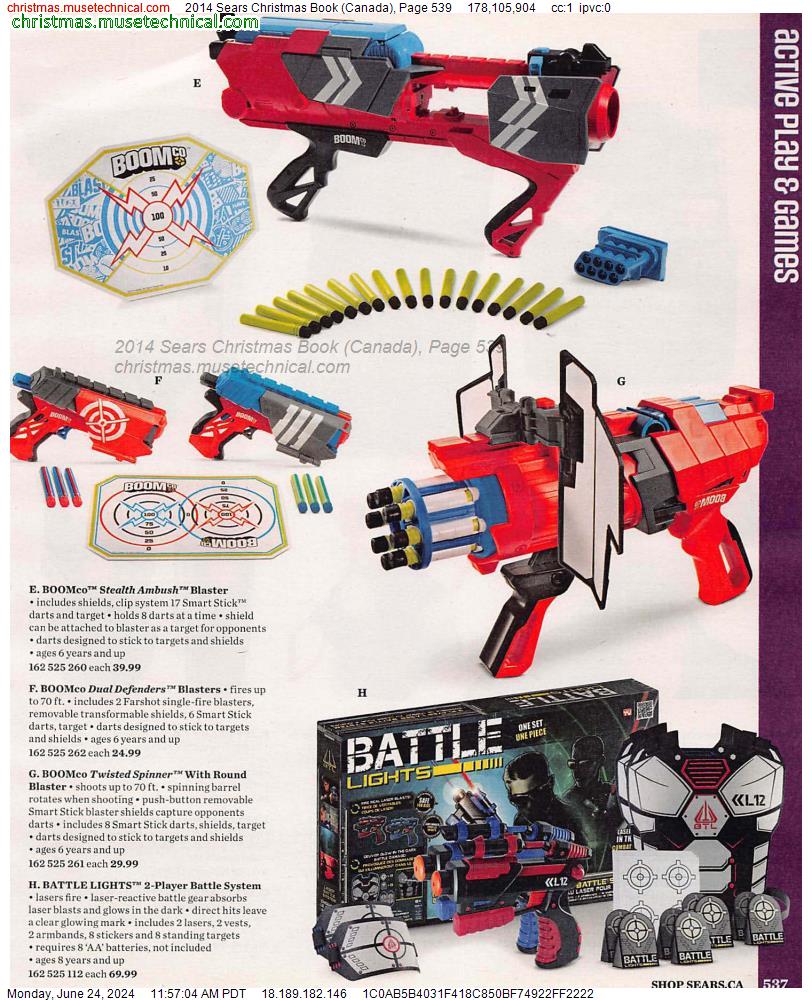 2014 Sears Christmas Book (Canada), Page 539