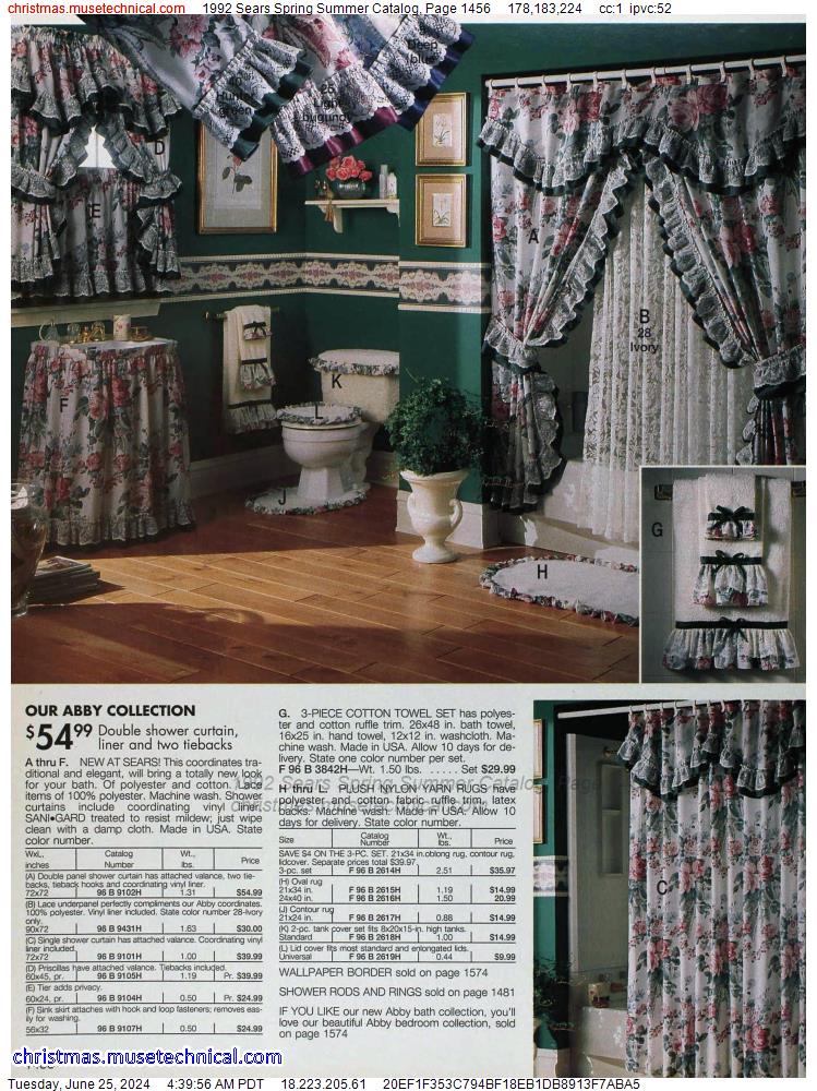 1992 Sears Spring Summer Catalog, Page 1456