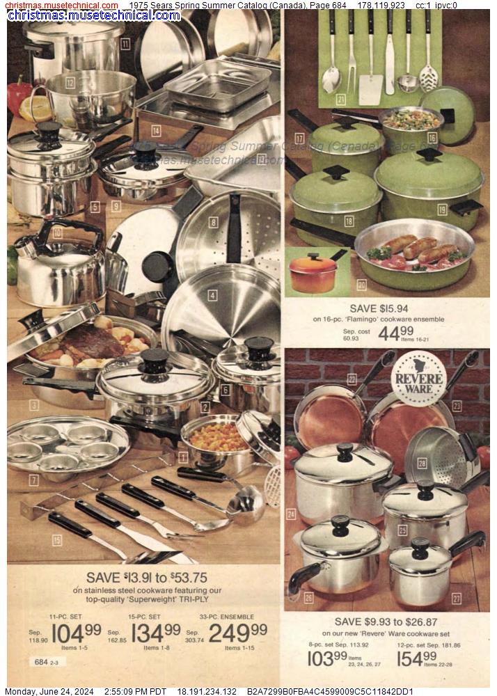 1975 Sears Spring Summer Catalog (Canada), Page 684