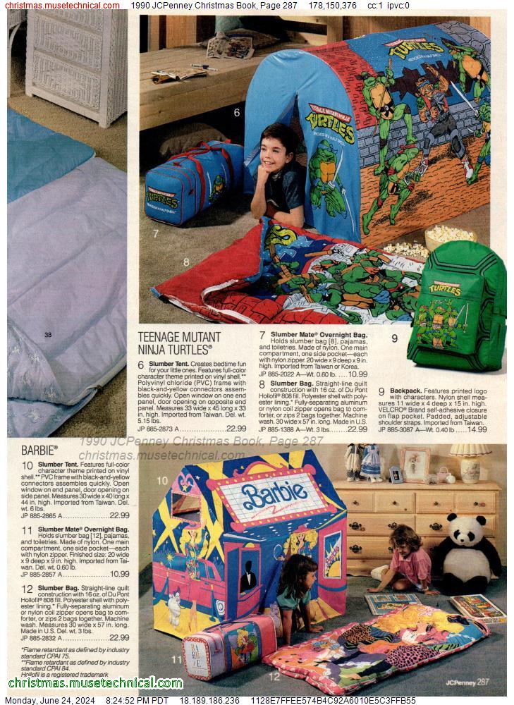 1990 JCPenney Christmas Book, Page 287
