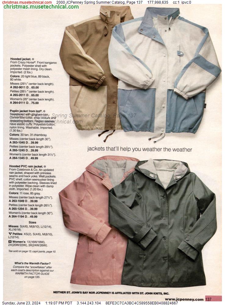 2000 JCPenney Spring Summer Catalog, Page 137