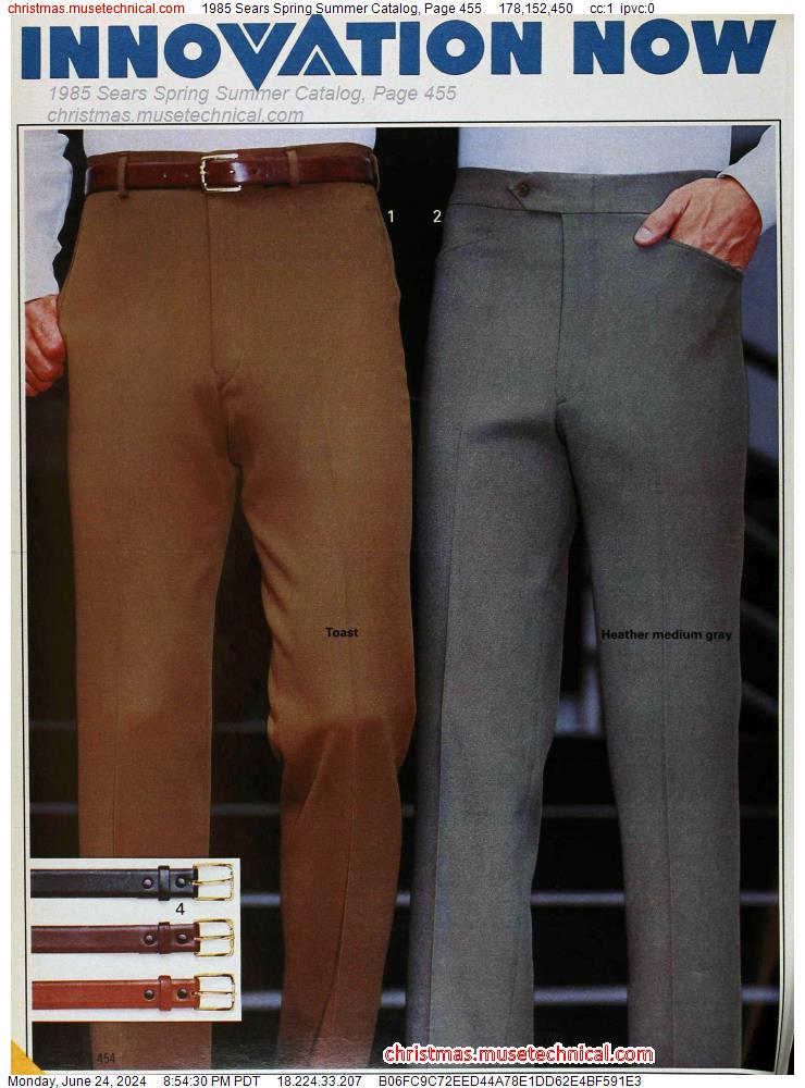 1985 Sears Spring Summer Catalog, Page 455