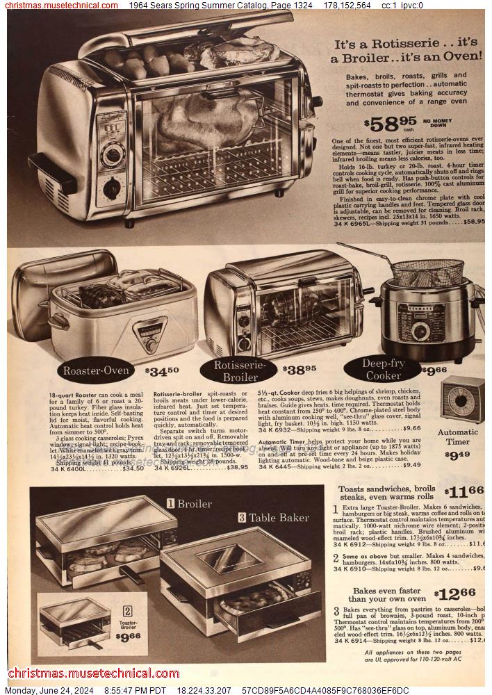 1964 Sears Spring Summer Catalog, Page 1324