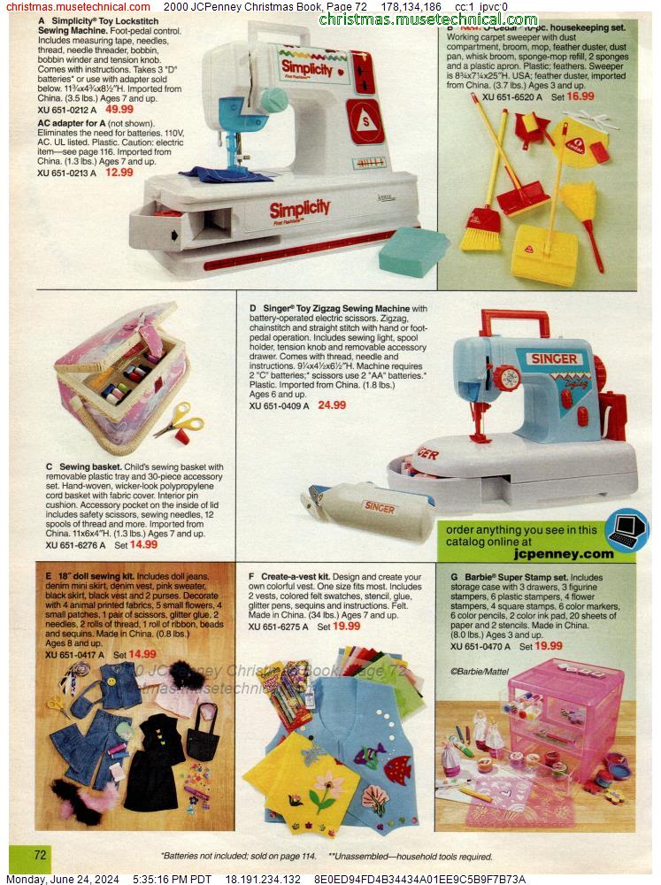 2000 JCPenney Christmas Book, Page 72