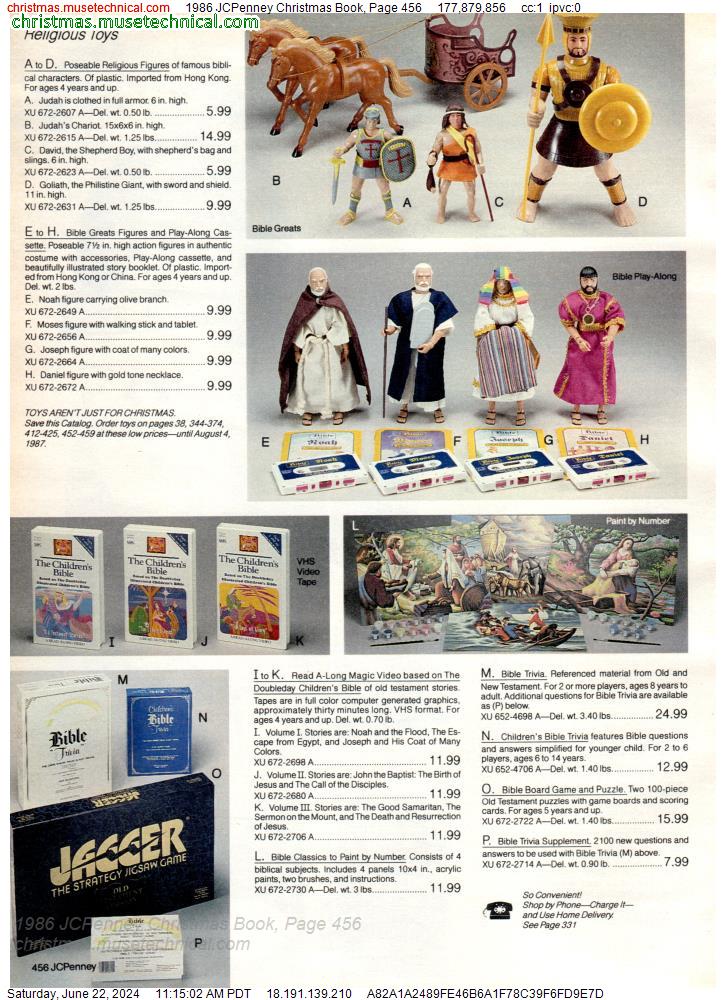 1986 JCPenney Christmas Book, Page 456