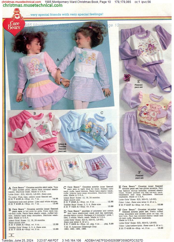 1985 Montgomery Ward Christmas Book, Page 10