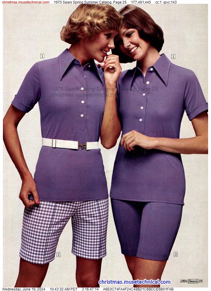 1975 Sears Spring Summer Catalog, Page 25