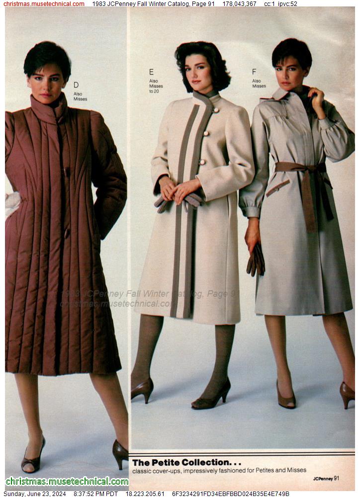 1983 JCPenney Fall Winter Catalog, Page 91