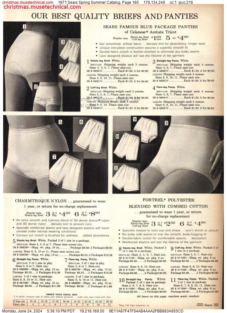 1971 Sears Spring Summer Catalog, Page 165