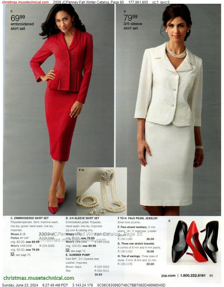 2009 JCPenney Fall Winter Catalog, Page 85