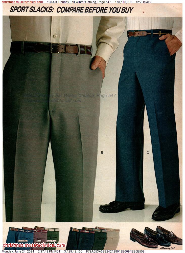 1983 JCPenney Fall Winter Catalog, Page 547