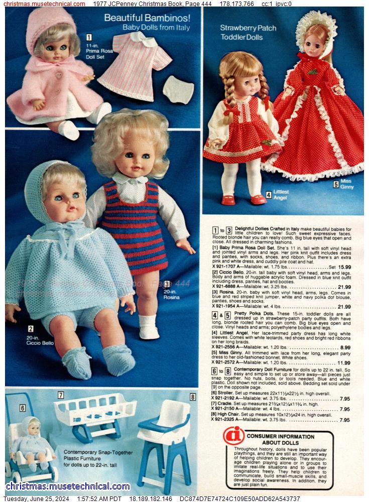 1977 JCPenney Christmas Book, Page 444