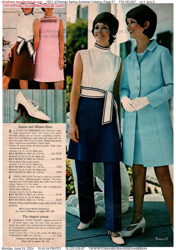 1971 JCPenney Spring Summer Catalog, Page 27