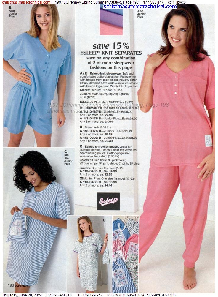 1997 JCPenney Spring Summer Catalog, Page 198