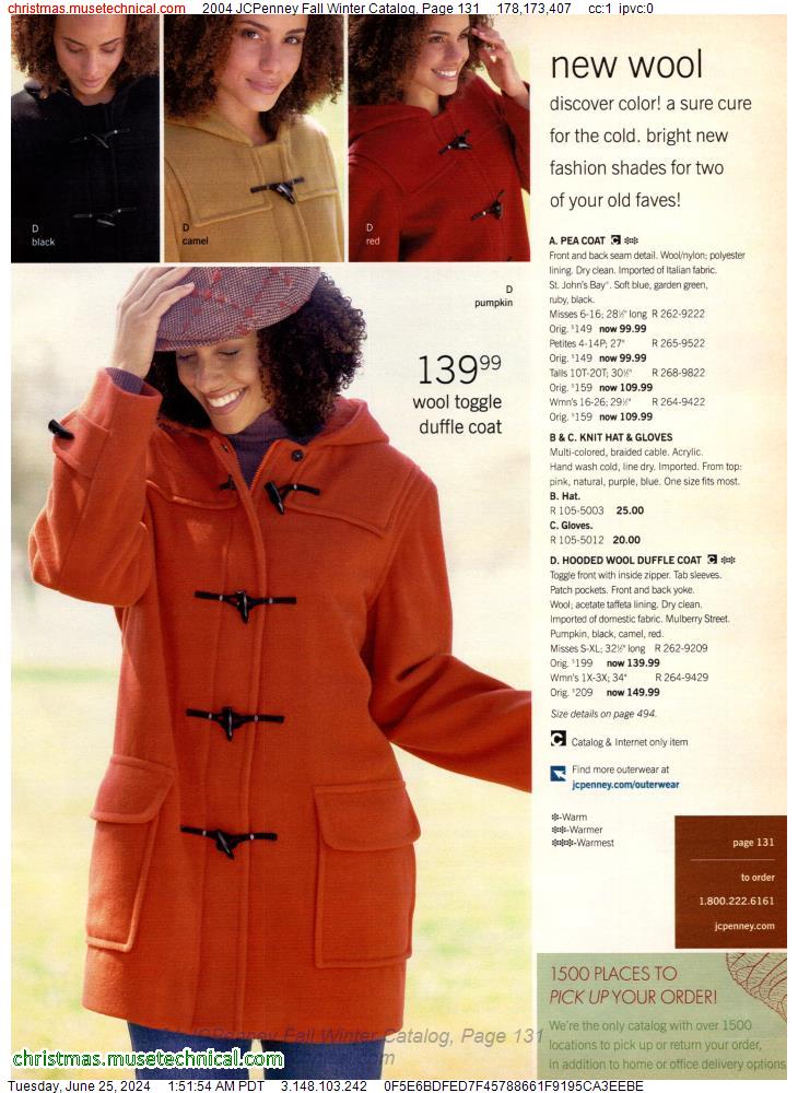 2004 JCPenney Fall Winter Catalog, Page 131