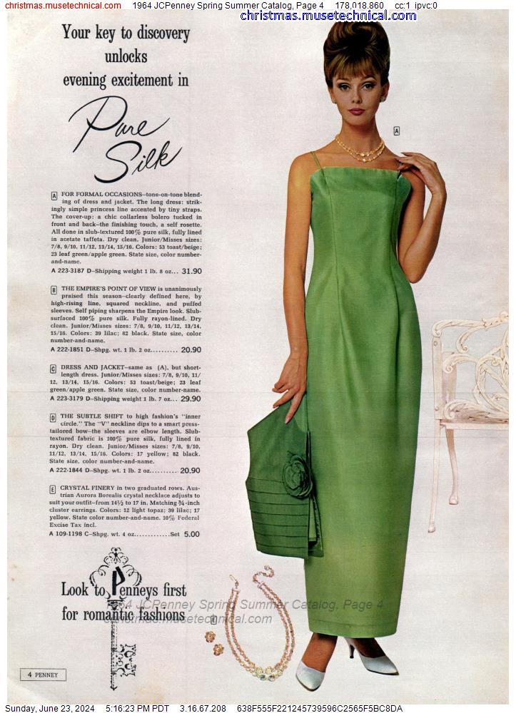 1964 JCPenney Spring Summer Catalog, Page 4