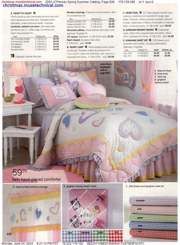 2005 JCPenney Spring Summer Catalog, Page 836